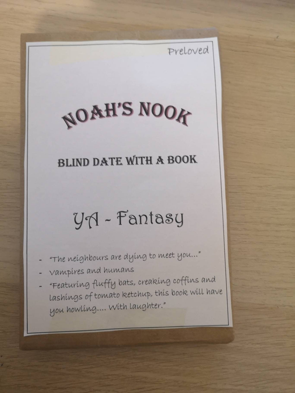Blind Date with a Book UK - Pre-Loved