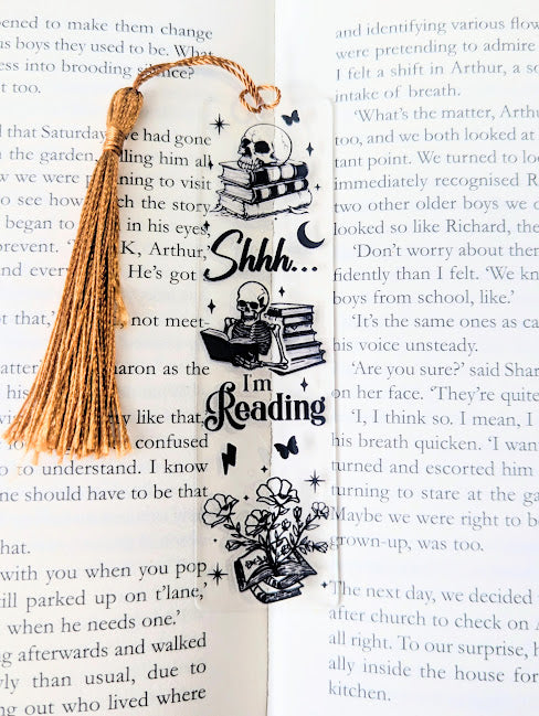 Shhh... I'm Reading Bookmark