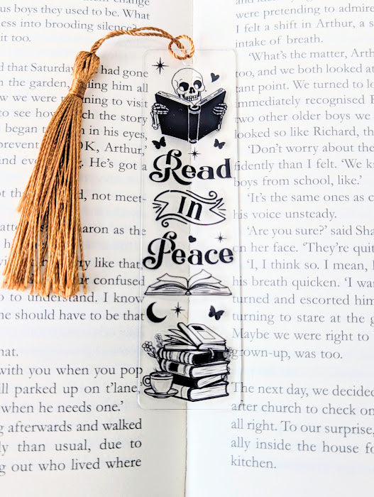 Read In Peace Bookmark