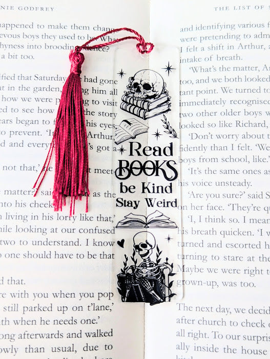 Stay Weird Bookmark