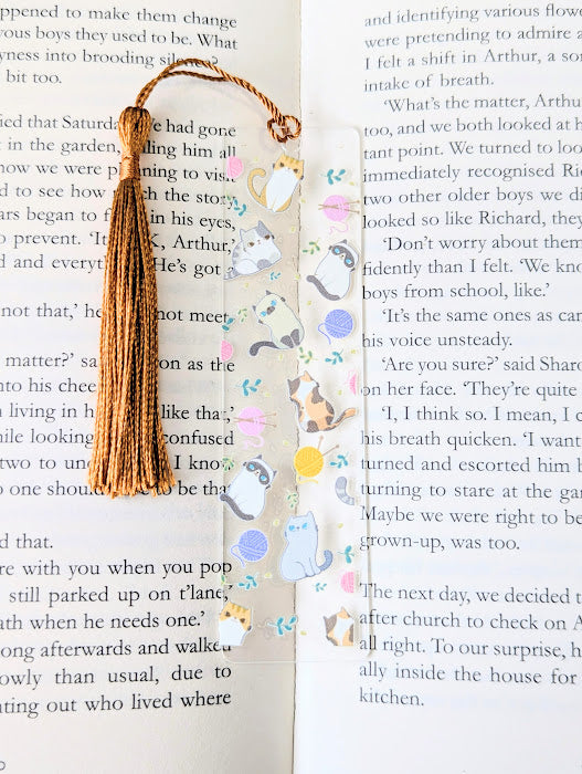Coloured Cats 2 Bookmark