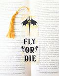 Fourth Wing Fly or Die Bookmark