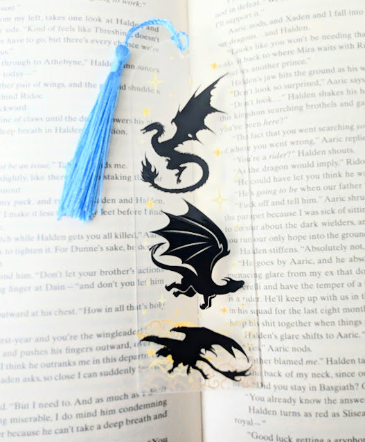 Fourth Wing Three Black Dragons 3 Bookmark