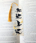 Fourth Wing Four Black Dragons Bookmark
