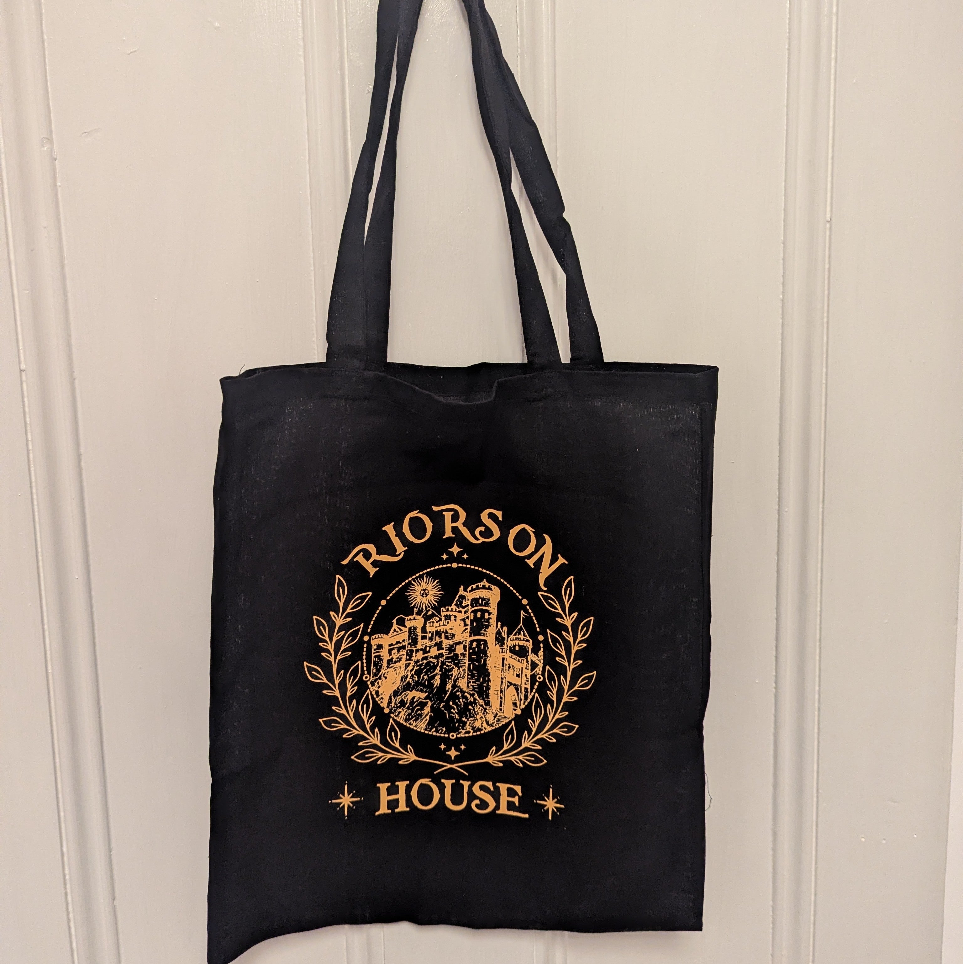 Fourth Wing Riorson House Tote Bag (Black)