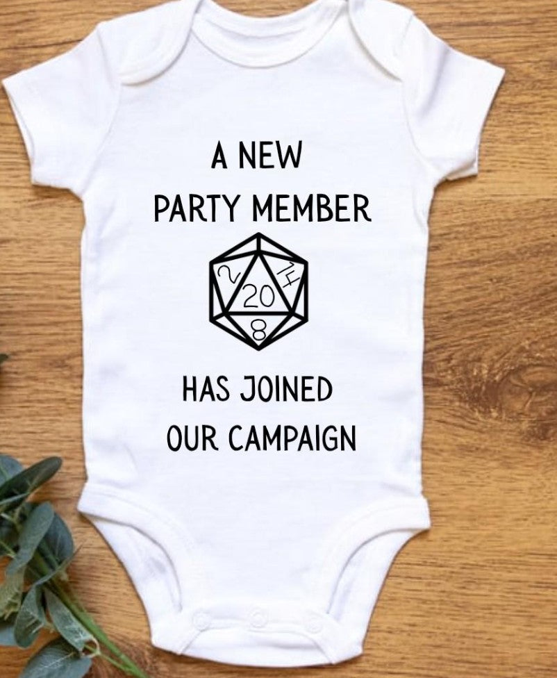 DND Vest A New Party Member Has Joined Our Campaign